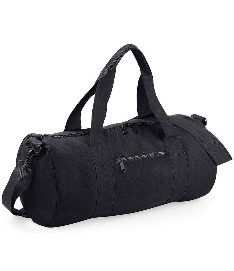 BagBase Original Barrel Bag - Black/Black (BG140)