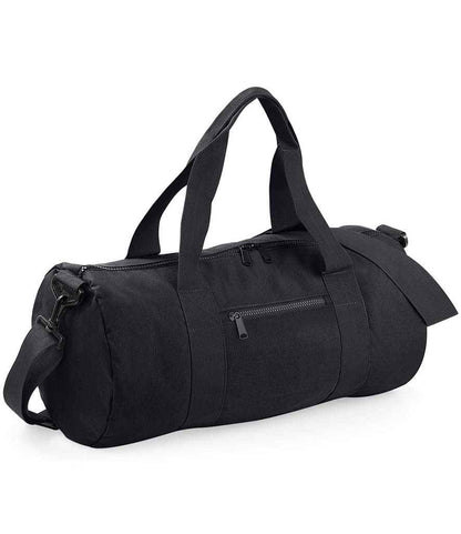 BagBase Original Barrel Bag - Black/Black (BG140)
