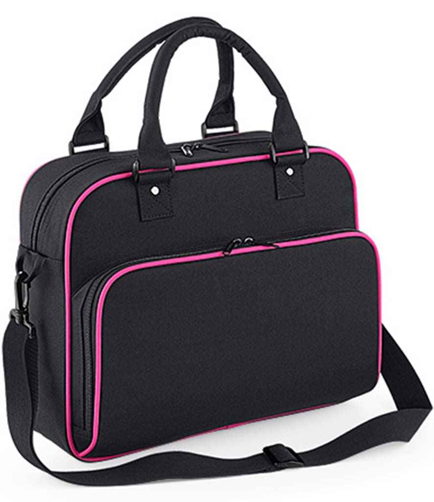 BagBase Junior Dance Bag - Black/Fuchsia (BG145)