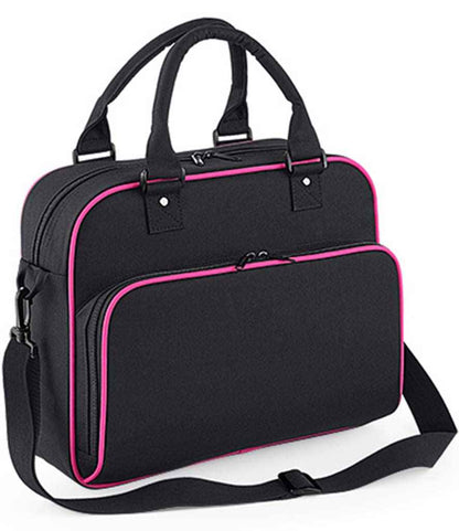BagBase Junior Dance Bag - Black/Fuchsia (BG145)