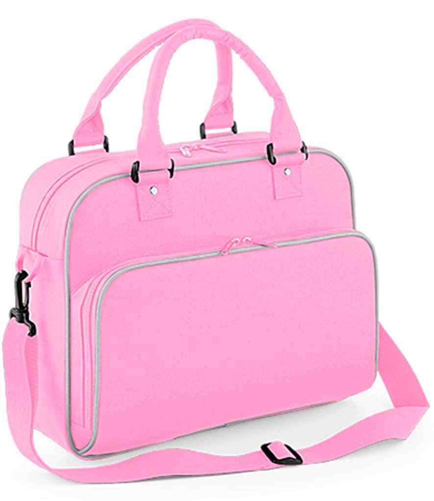 BagBase Junior Dance Bag - Classic Pink/Light Grey (BG145)