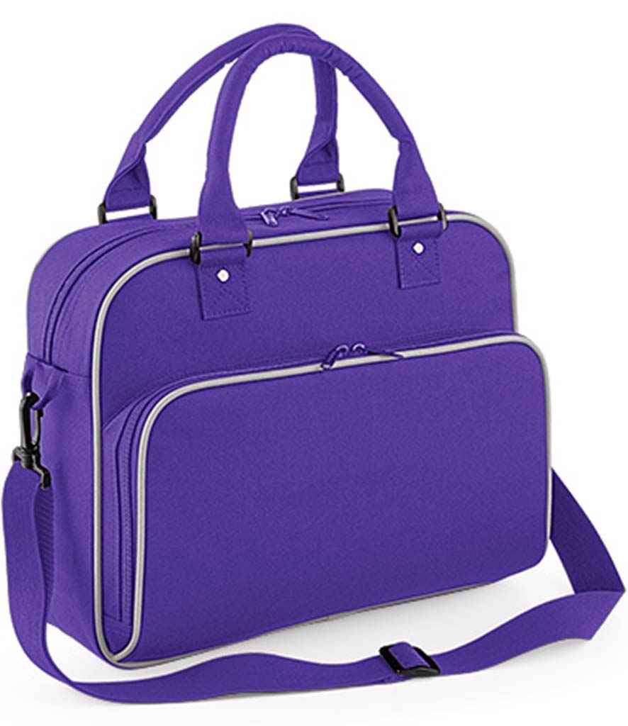 BagBase Junior Dance Bag - Purple/Light Grey (BG145)