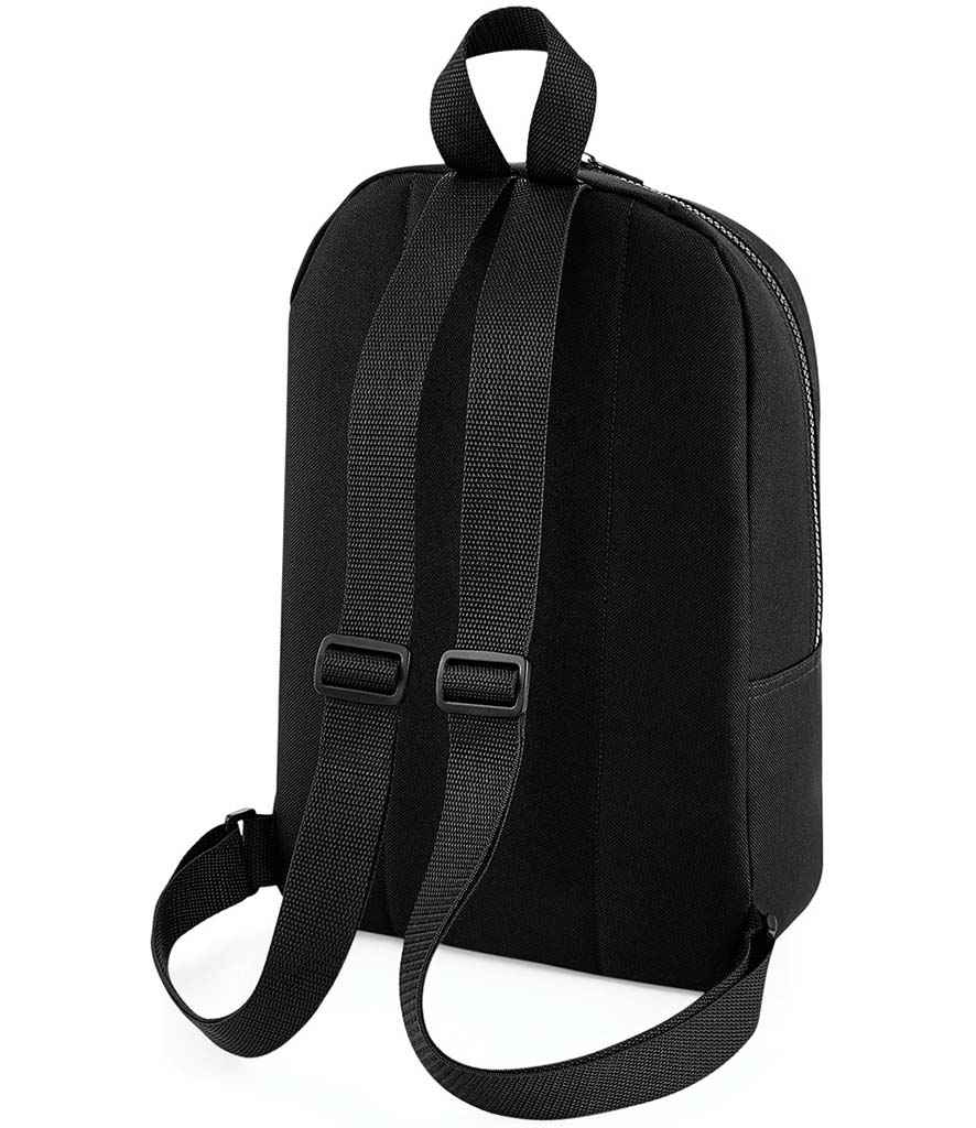BagBase Mini Essential Fashion Backpack - Black (BG153)