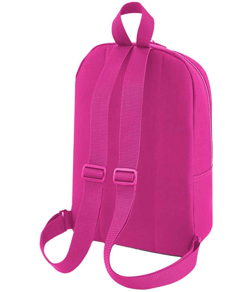 BagBase Mini Essential Fashion Backpack - Fuchsia (BG153)