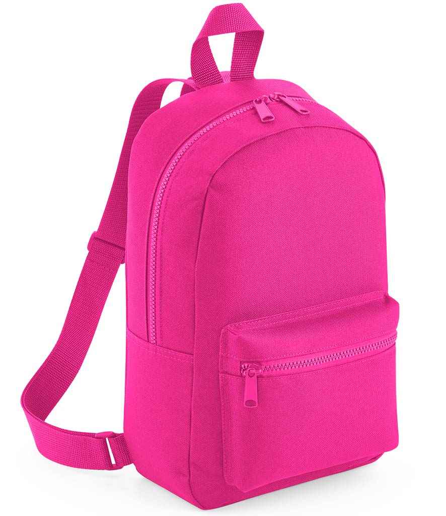 BagBase Mini Essential Fashion Backpack - Fuchsia (BG153)