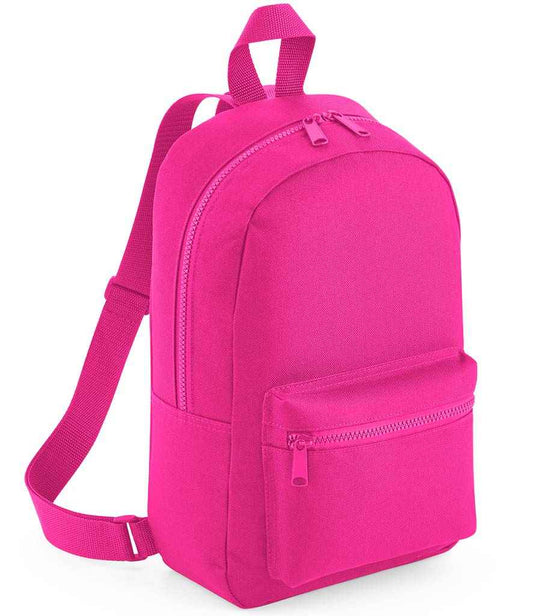 BagBase Mini Essential Fashion Backpack - Fuchsia (BG153)