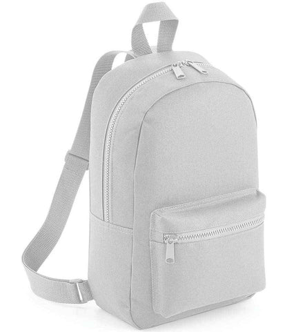 BagBase Mini Essential Fashion Backpack - Light Grey (BG153)