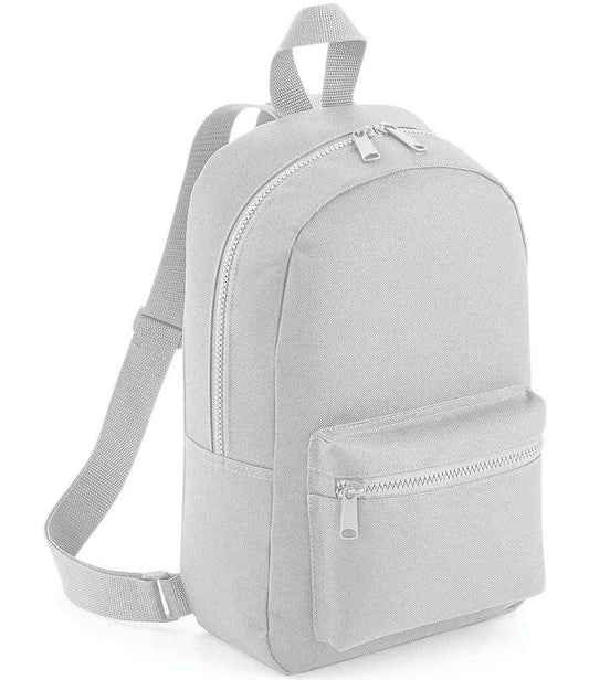 BagBase Mini Essential Fashion Backpack - Light Grey (BG153)