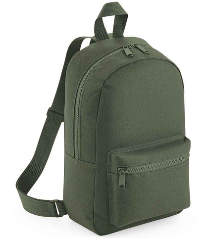 BagBase Mini Essential Fashion Backpack - Olive Green (BG153)