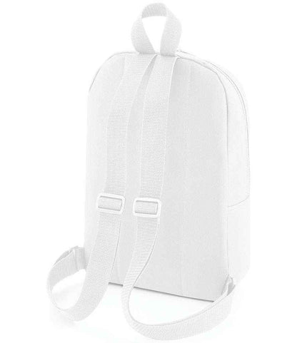 BagBase Mini Essential Fashion Backpack - White (BG153)