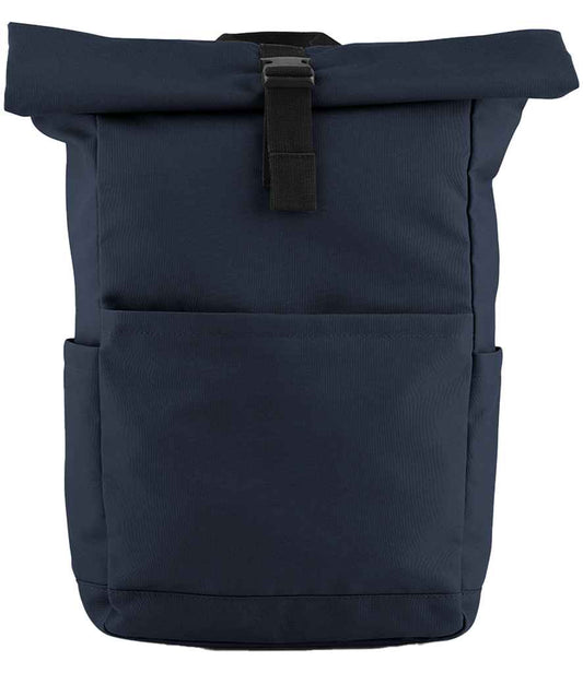 BagBase Premium Recycled Roll-Top Backpack - Navy (BG186)