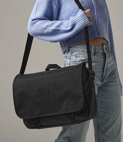BagBase Two Tone Digital Messenger - Anthracite (BG218)