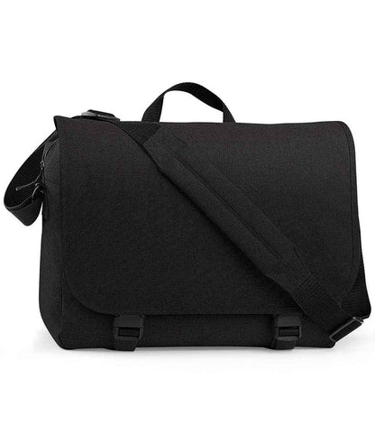 BagBase Two Tone Digital Messenger - Black (BG218)