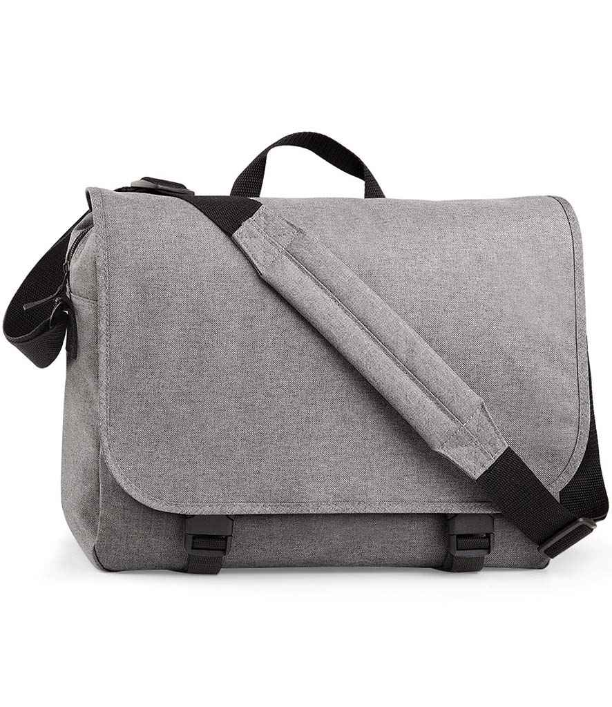 BagBase Two Tone Digital Messenger - Grey Marl (BG218)