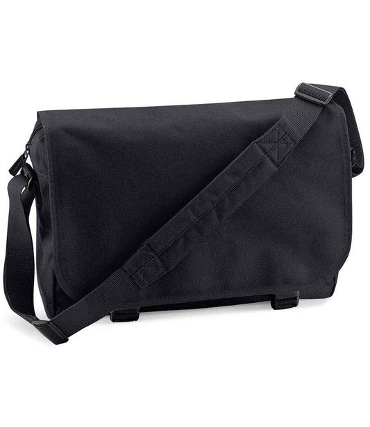 BagBase Messenger Bag - Black (BG21)