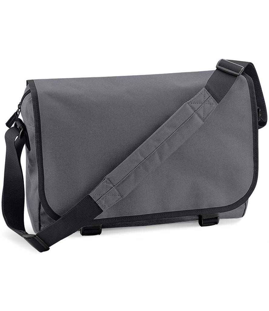 BagBase Messenger Bag - Graphite Grey (BG21)