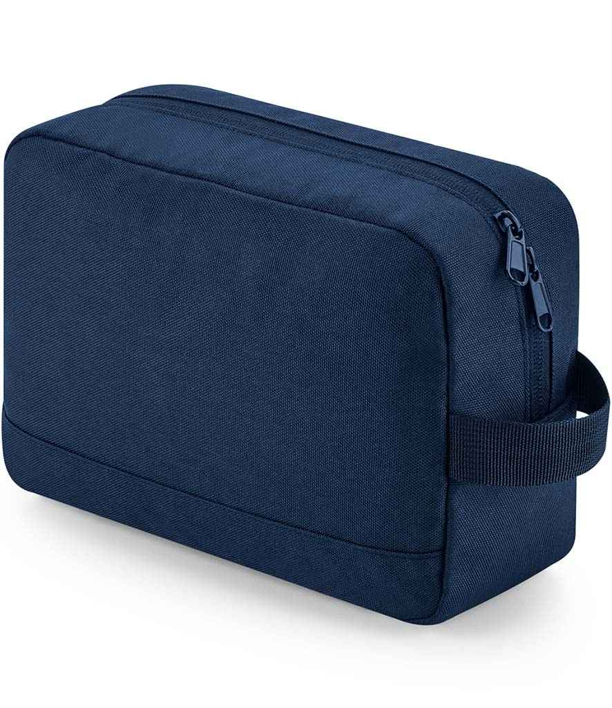 BagBase Recycled Essentials Wash Bag - Navy (BG277)
