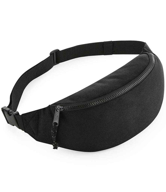 BagBase Recycled Belt Bag - Black (BG282)