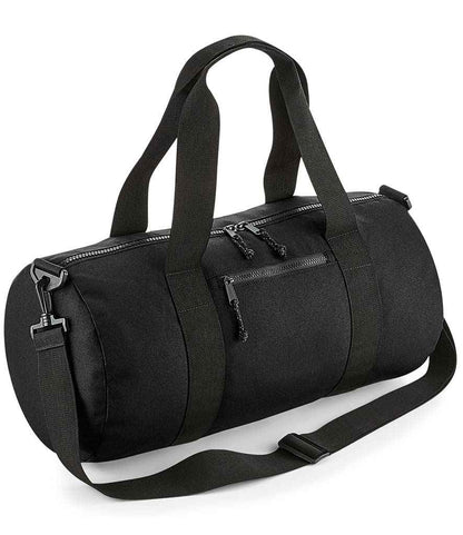 BagBase Recycled Barrel Bag - Black (BG284)