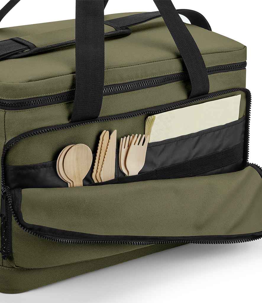 BagBase Recycled Large Cooler Shoulder Bag - Military Green (BG290)