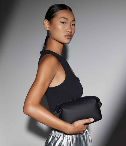 BagBase Matte PU Accessory Pouch - Black (BG330)