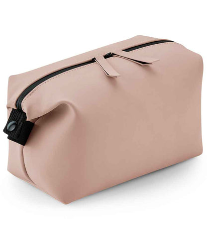 BagBase Matte PU Accessory Pouch - Nude Pink (BG330)