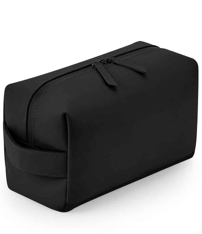BagBase Matte PU Toiletry/Accessory Case - Black (BG332)