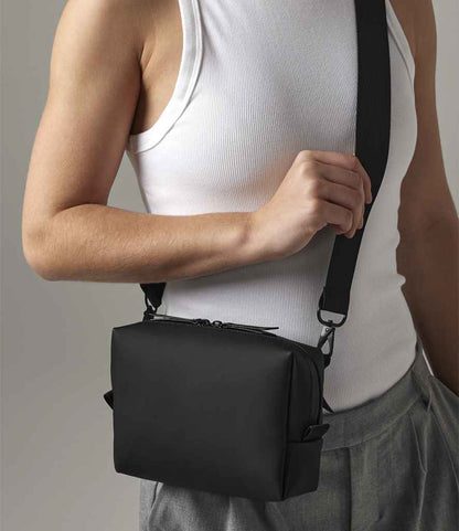 BagBase PU Cross Body Bag - Black (BG334)