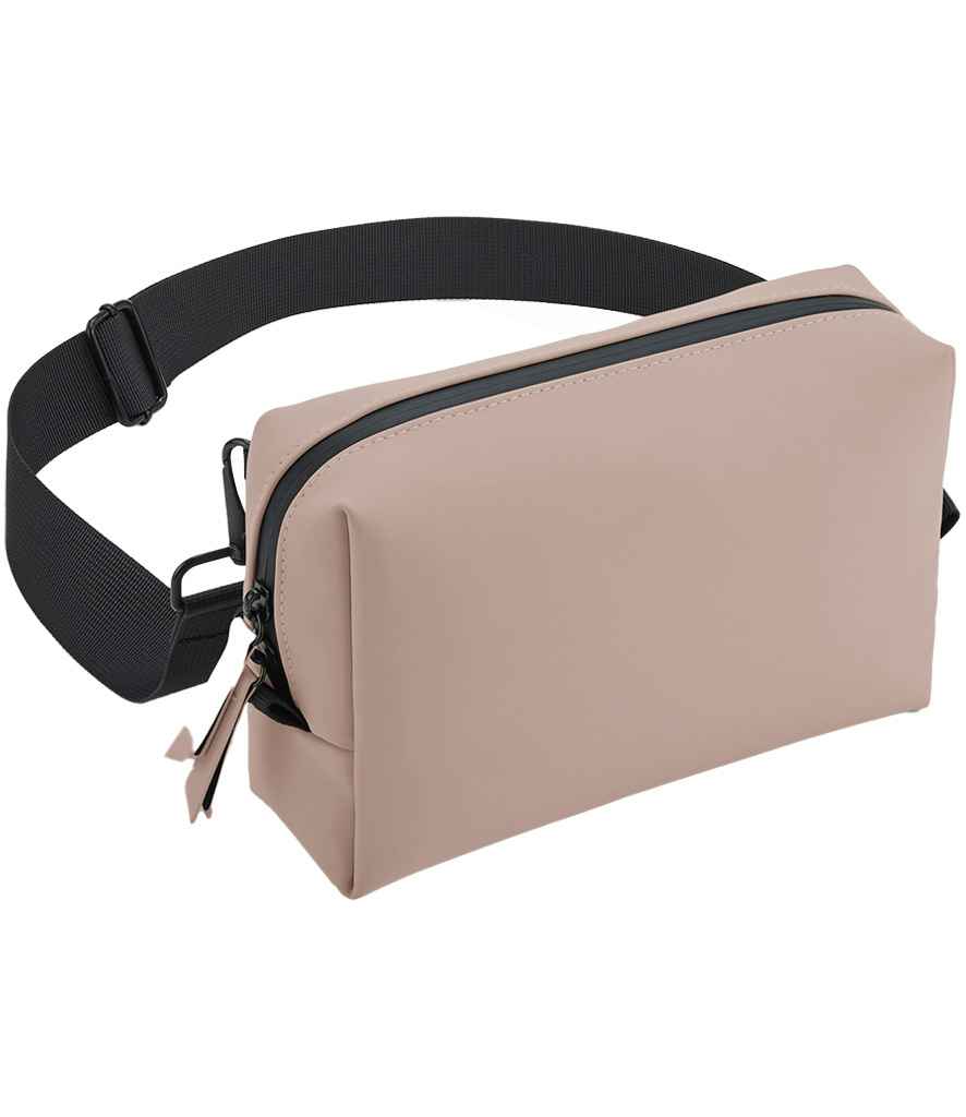 BagBase PU Cross Body Bag - Nude Pink (BG334)