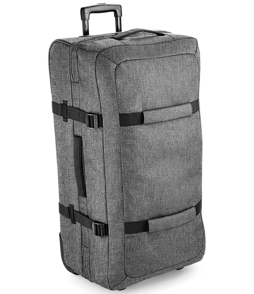 BagBase Escape Check-In Wheelie Bag - Grey Marl (BG483)