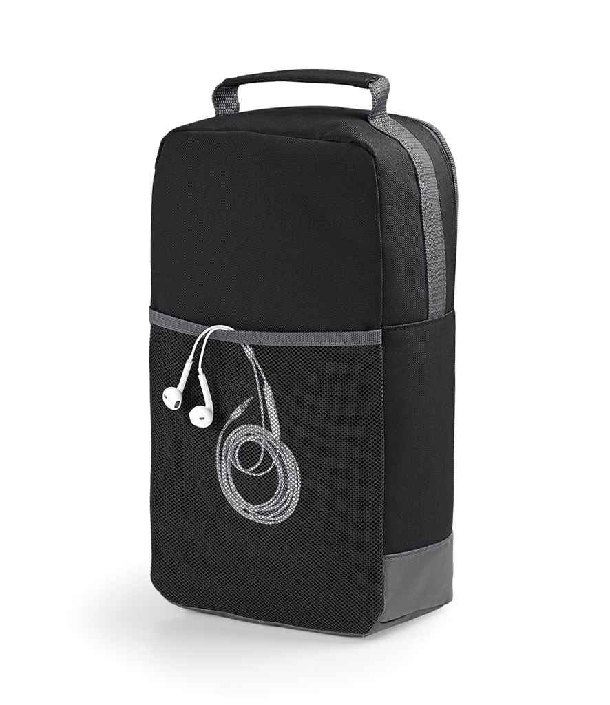 BagBase Athleisure Sports Shoe/Accessory Bag - Black (BG540)