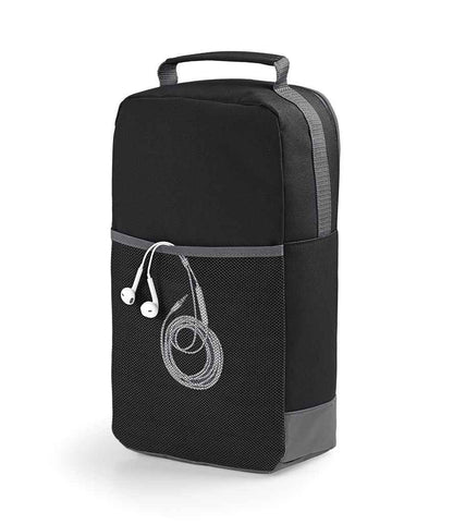 BagBase Athleisure Sports Shoe/Accessory Bag - Black (BG540)