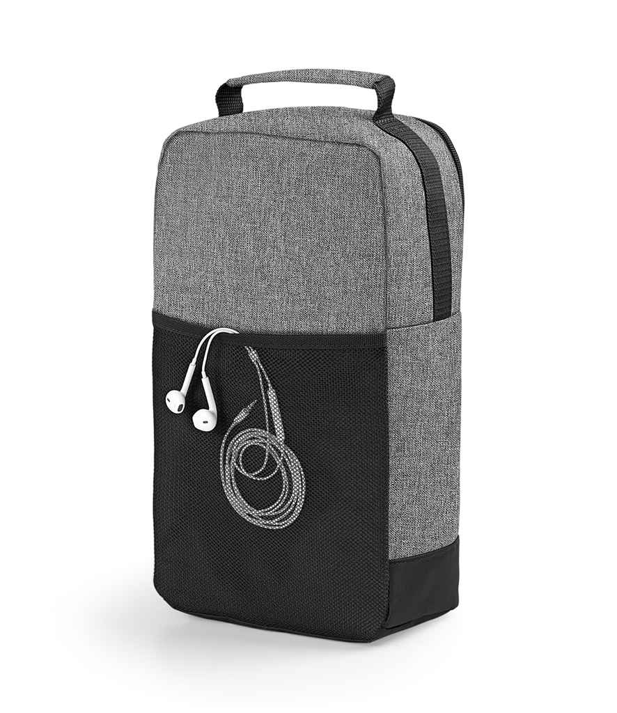 BagBase Athleisure Sports Shoe/Accessory Bag - Grey Marl (BG540)