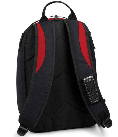 BagBase Teamwear Backpack - Black/Classic Red (BG571)
