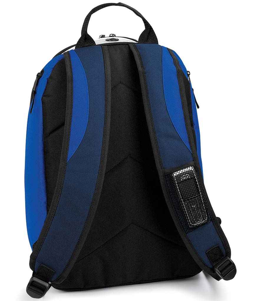 BagBase Teamwear Backpack - French Navy/Bright Royal/White (BG571)