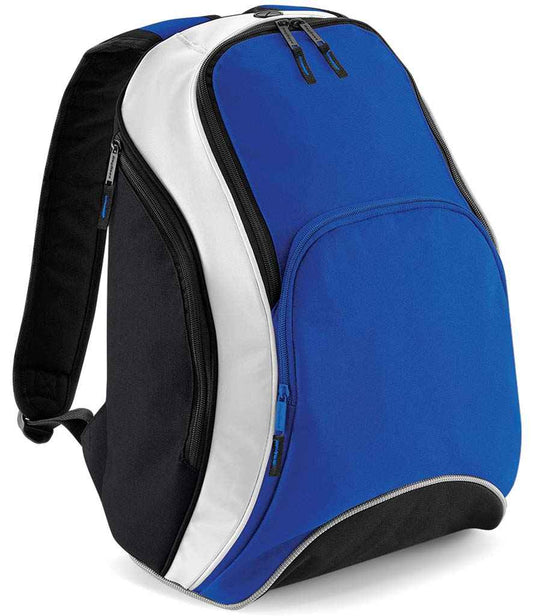 BagBase Teamwear Backpack - Bright Royal/Black (BG571)