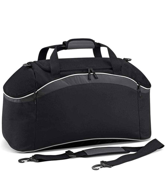 BagBase Teamwear Holdall - Black/Graphite Grey (BG572)