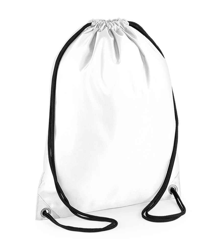 BagBase Budget Gymsac - White (BG5)