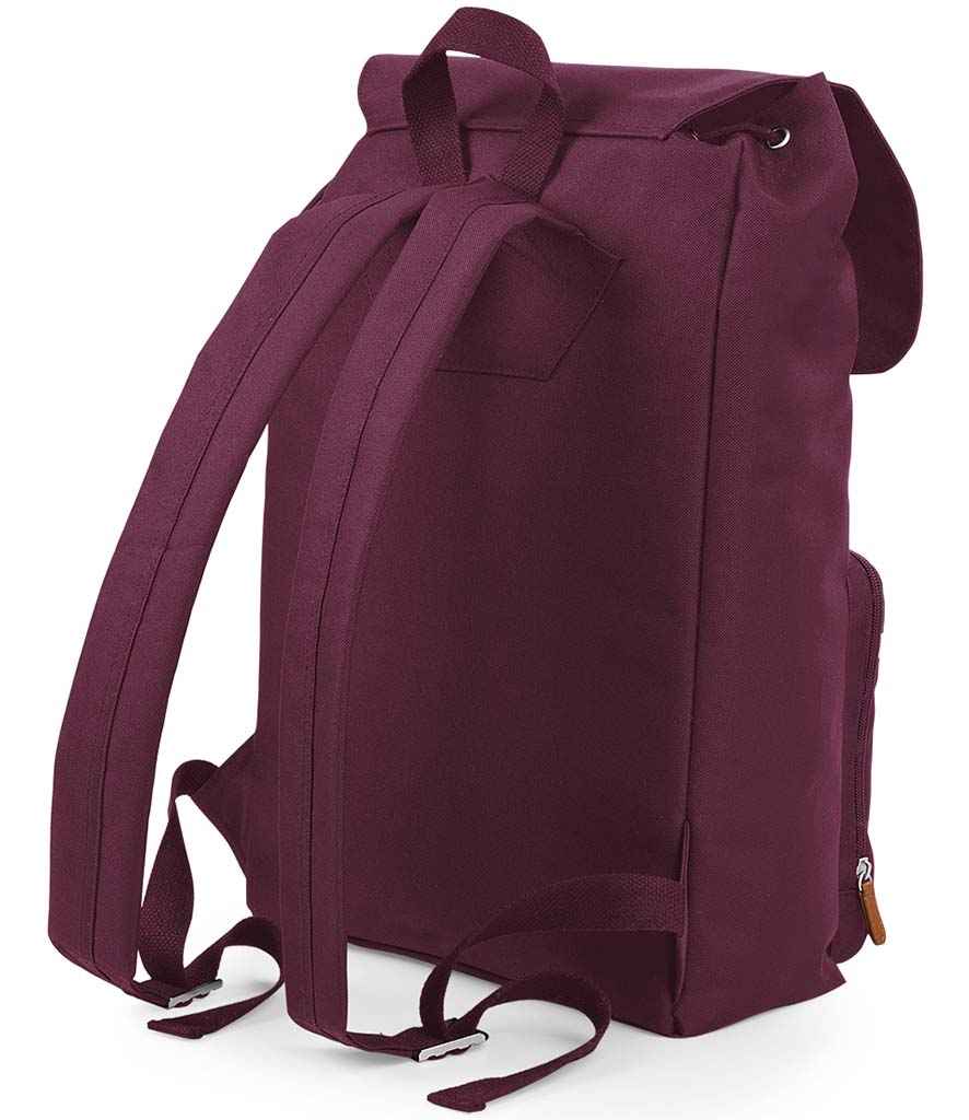 BagBase Vintage Laptop Backpack - Burgundy (BG613)