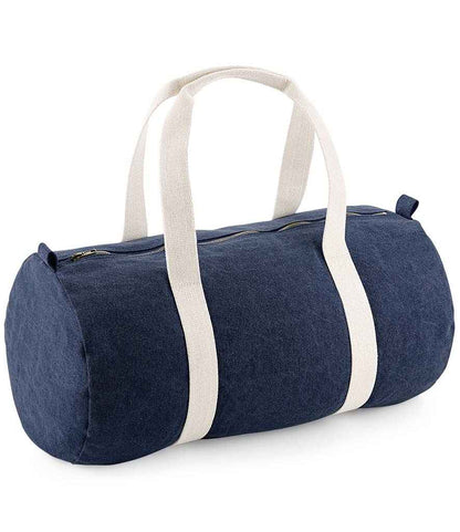 BagBase Denim Barrel Bag - Denim Blue (BG646)