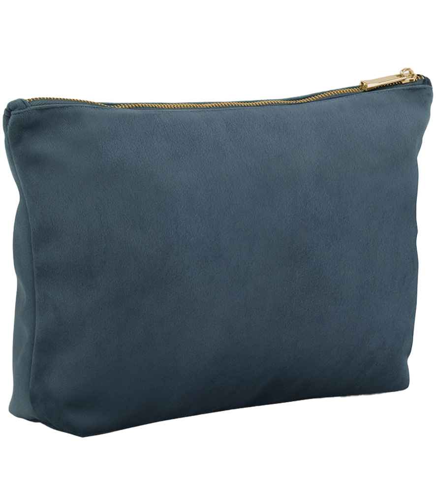 BagBase Velvet Accessory Bag - Blue Topaz (BG714)
