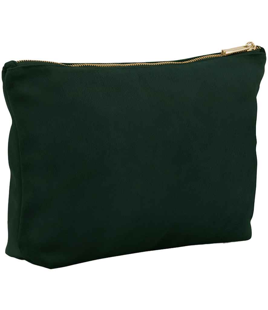 BagBase Velvet Accessory Bag - Dark Emerald (BG714)