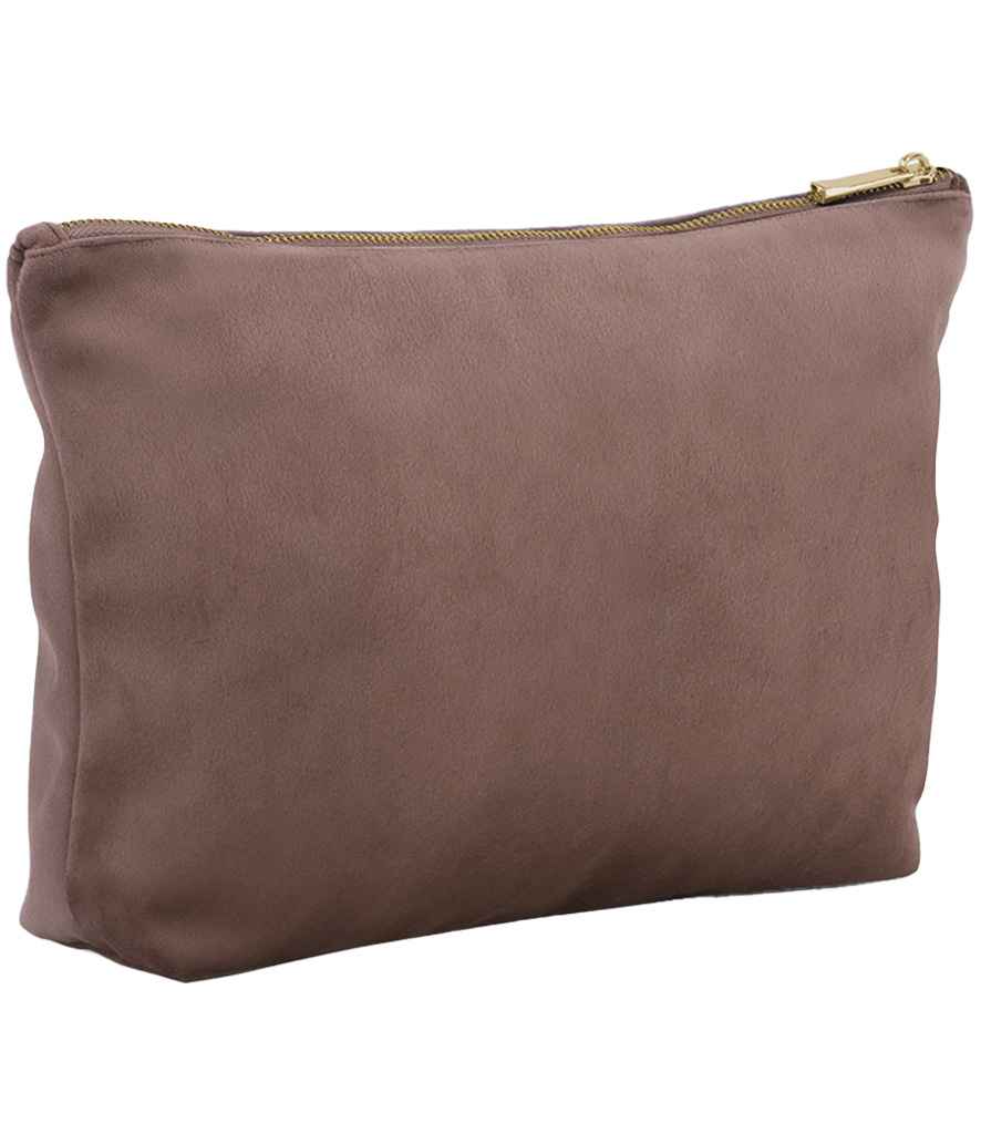 BagBase Velvet Accessory Bag - Rose Quartz (BG714)