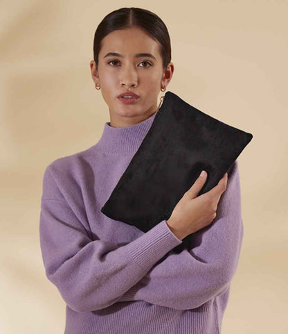BagBase Velvet Accessory Pouch - Black Onyx (BG715)