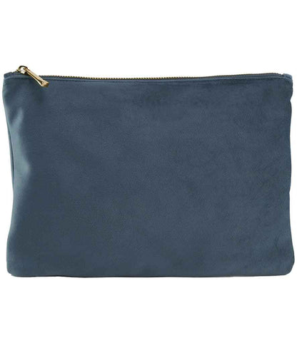 BagBase Velvet Accessory Pouch - Blue Topaz (BG715)