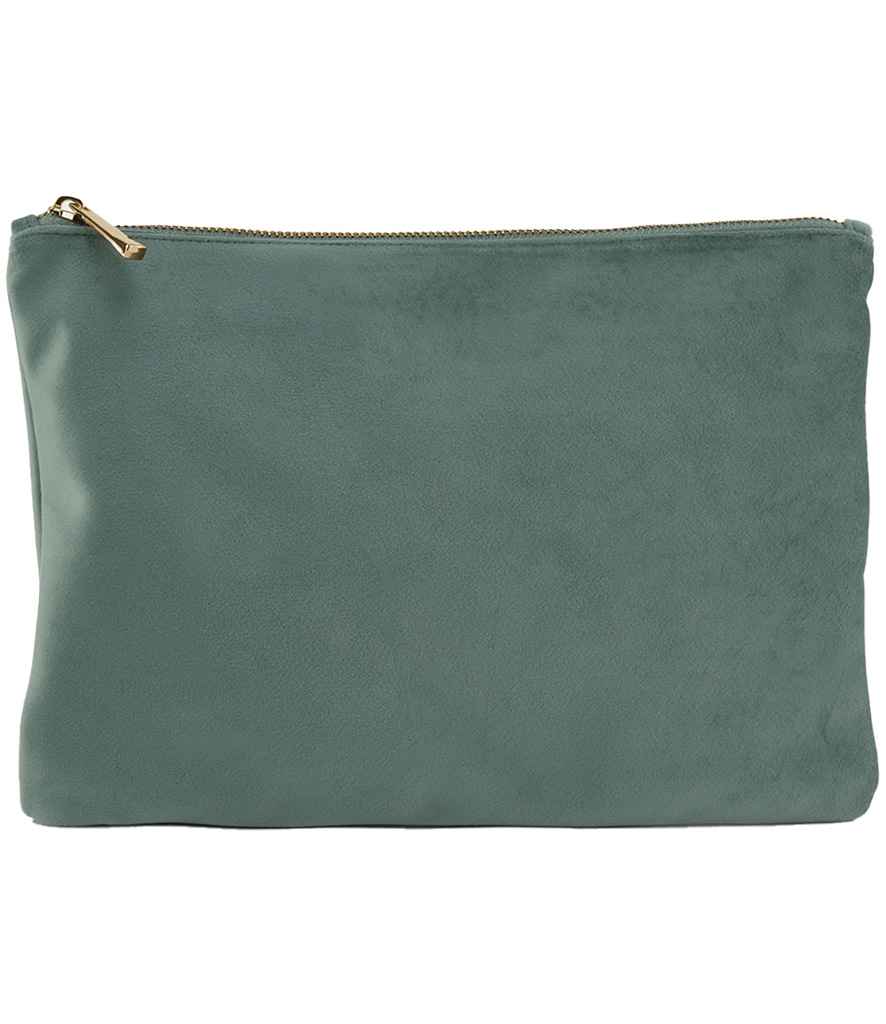 BagBase Velvet Accessory Pouch - Jade (BG715)