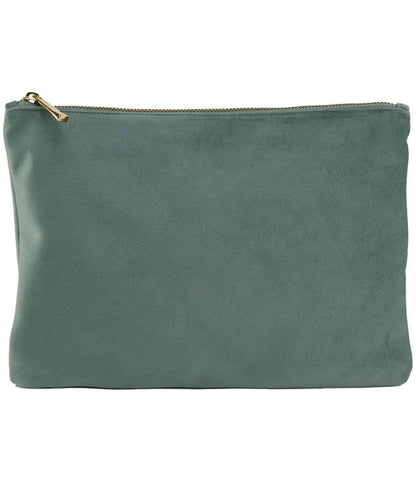 BagBase Velvet Accessory Pouch - Jade (BG715)