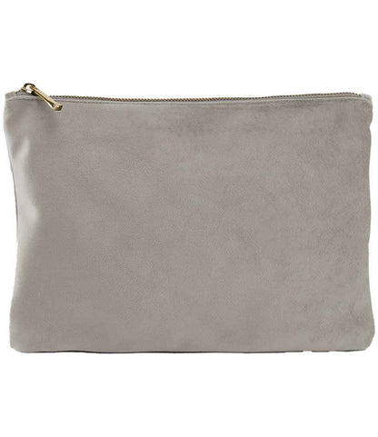 BagBase Velvet Accessory Pouch - Moonstone (BG715)