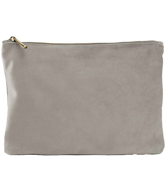 BagBase Velvet Accessory Pouch - Moonstone (BG715)