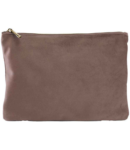 BagBase Velvet Accessory Pouch - Rose Quartz (BG715)
